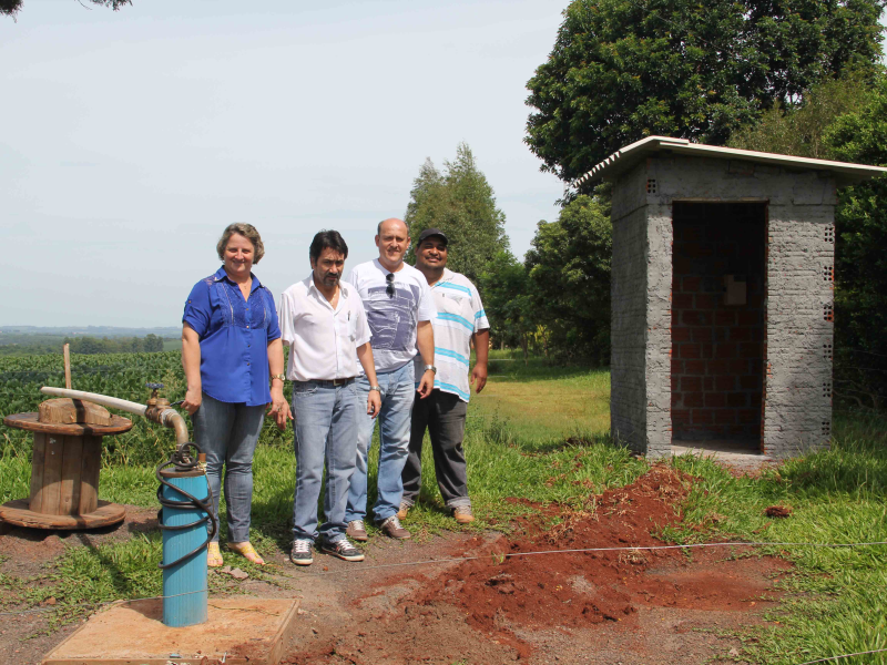 EXECUTIVO VISTORIA OBRAS DA SECRETARIA DE AGRICULTURA E MEIO AMBIENTE